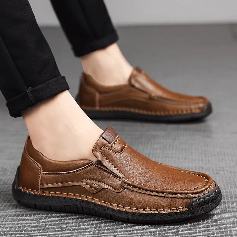 Men's Casual Breathable Loafers Luxury Moccasins Shoes | 9918