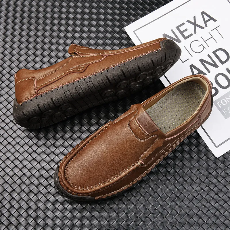 Men's Casual Breathable Loafers Luxury Moccasins Shoes | 9918