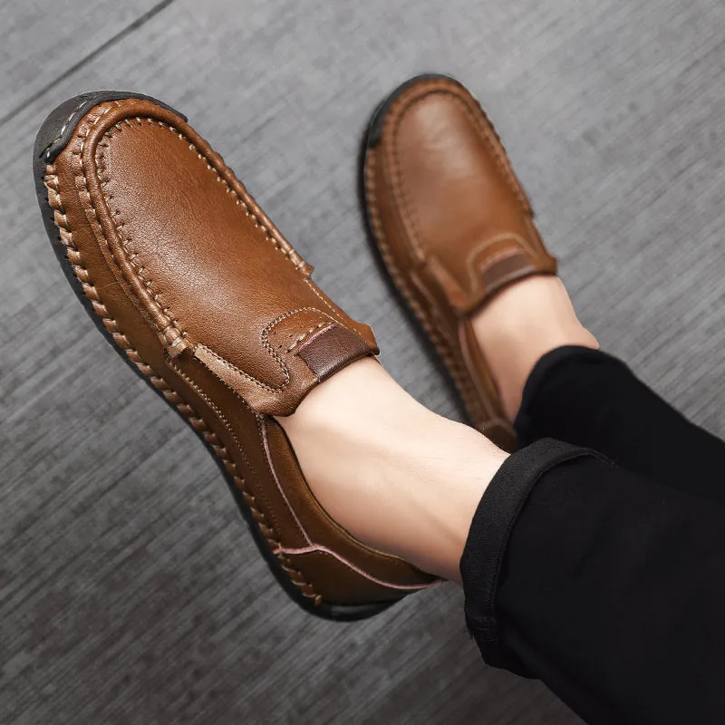 Men's Casual Breathable Loafers Luxury Moccasins Shoes | 9918
