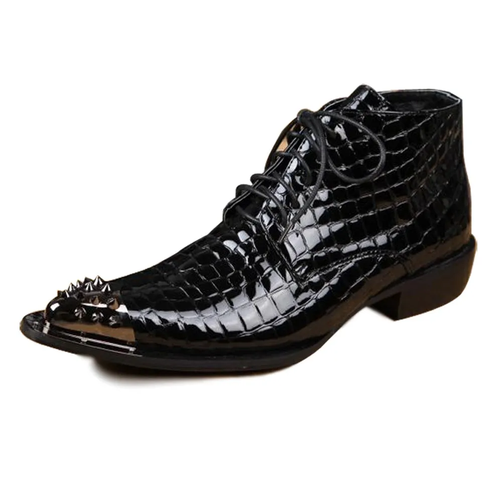 Mens Steel Toe Lace up Boots