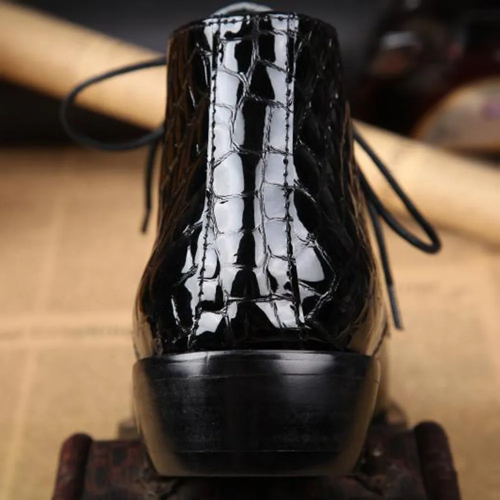 Mens Steel Toe Lace up Boots