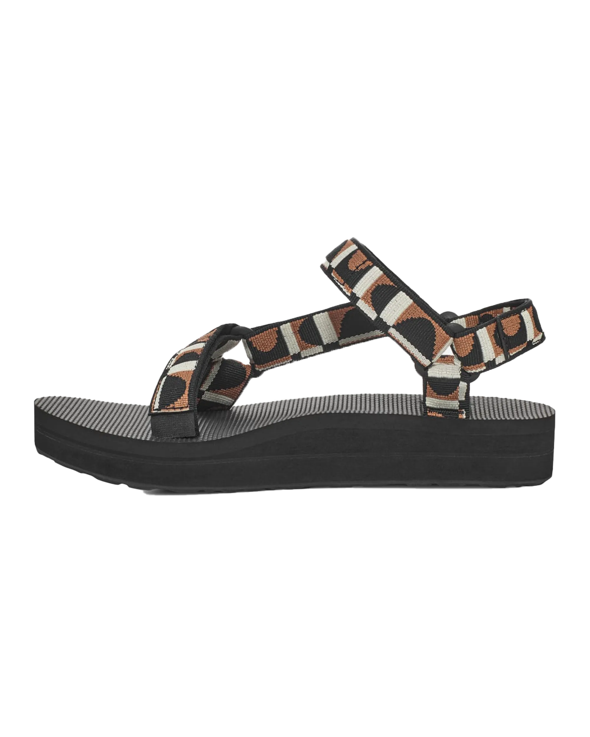 Midform Universal Sandals in Bounce Black & Lion