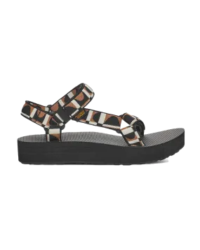 Midform Universal Sandals in Bounce Black & Lion
