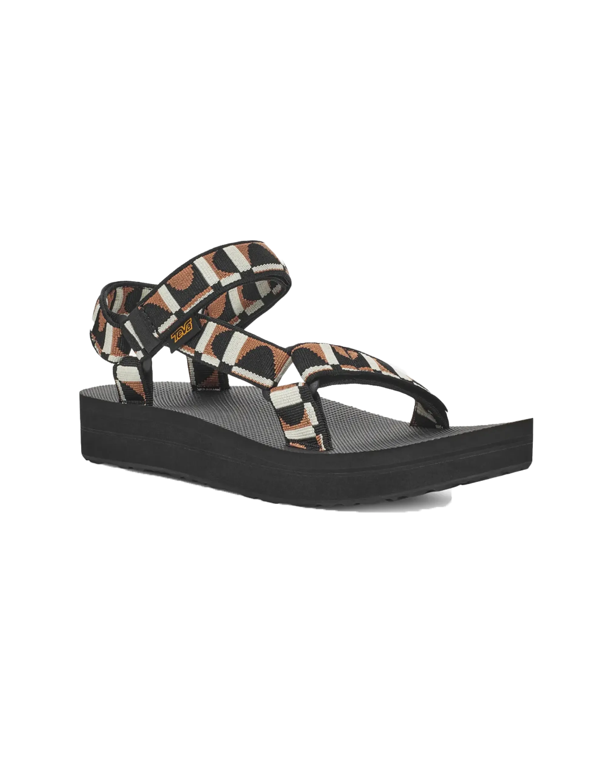Midform Universal Sandals in Bounce Black & Lion