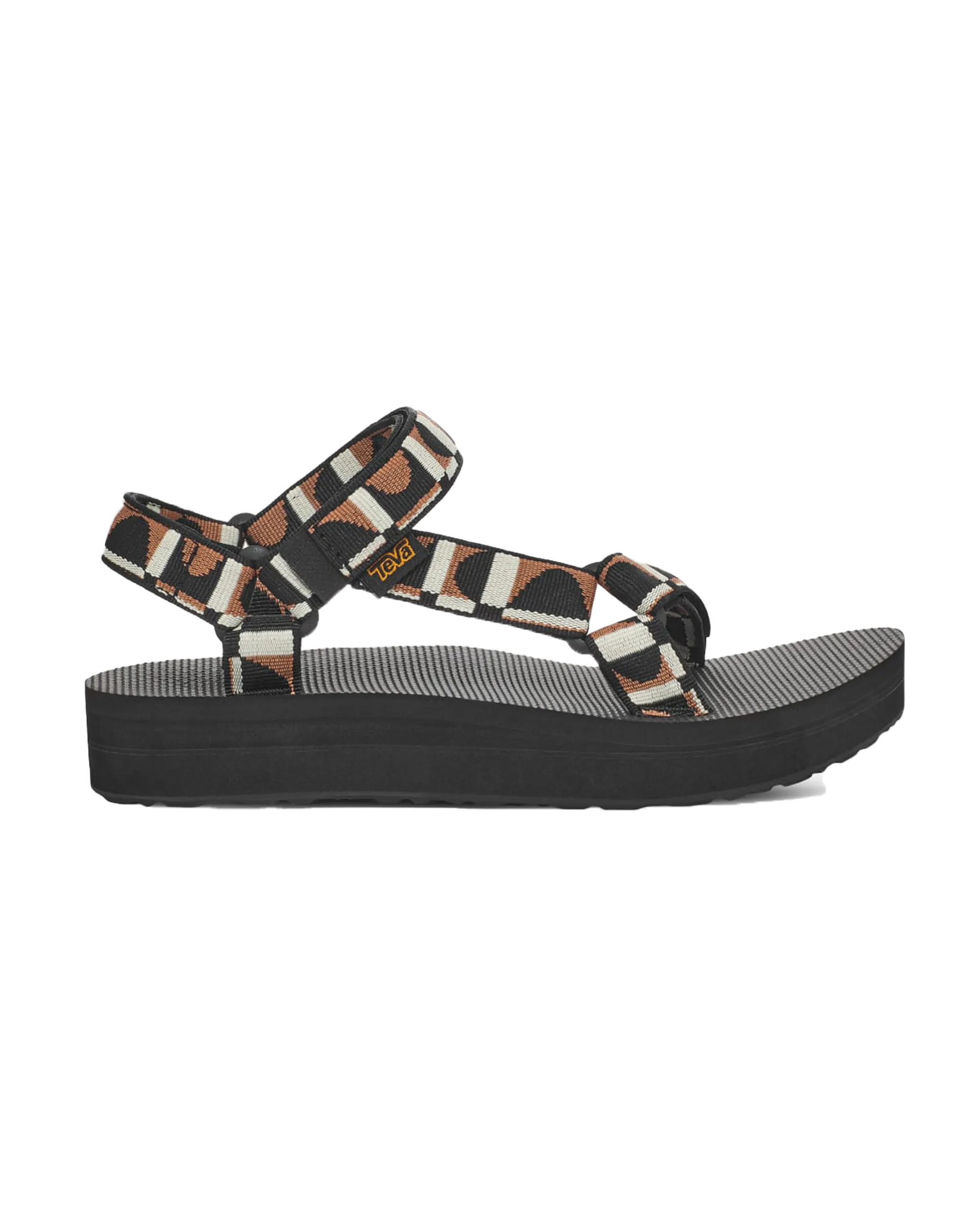 Midform Universal Sandals in Bounce Black & Lion