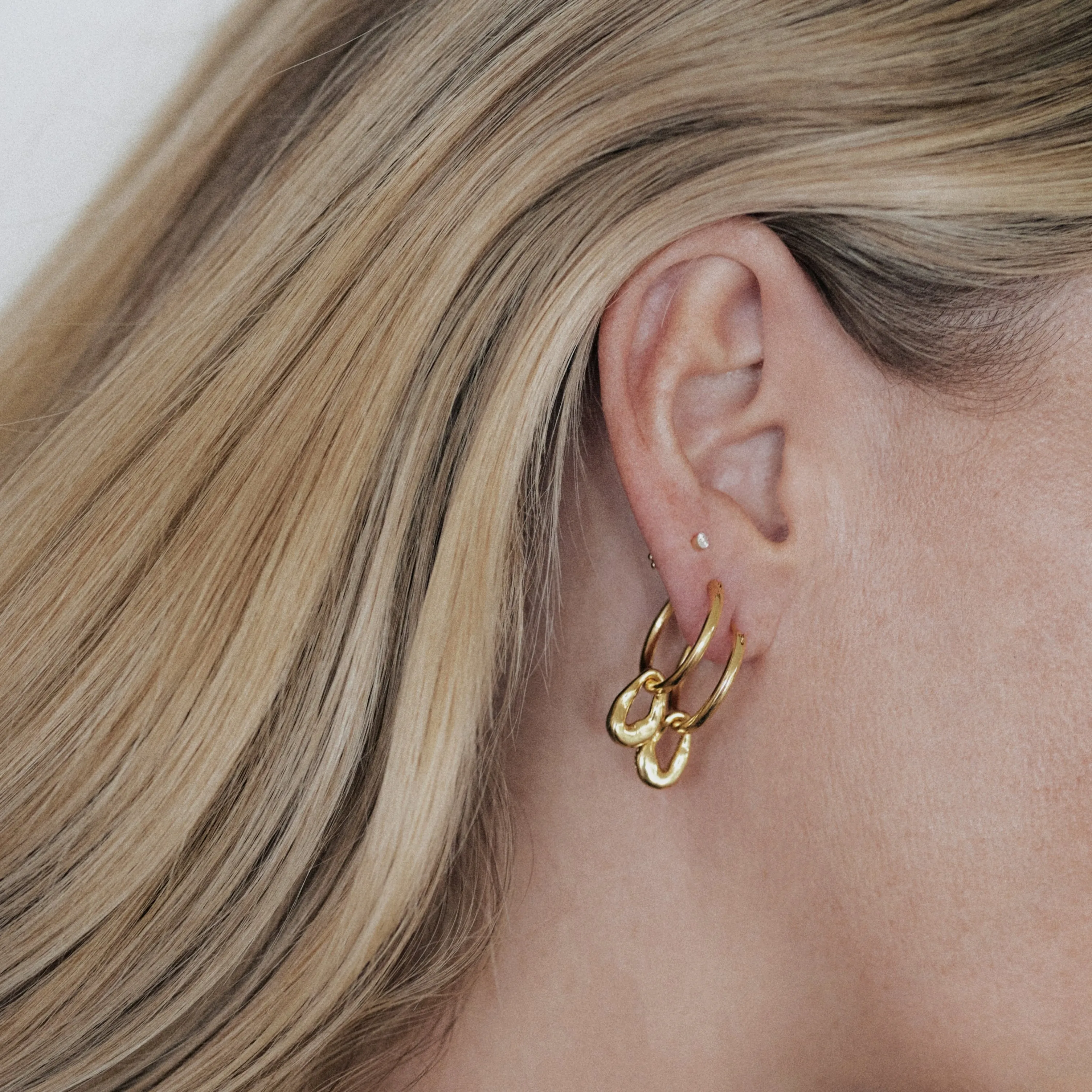 Miro Hoops - Gold