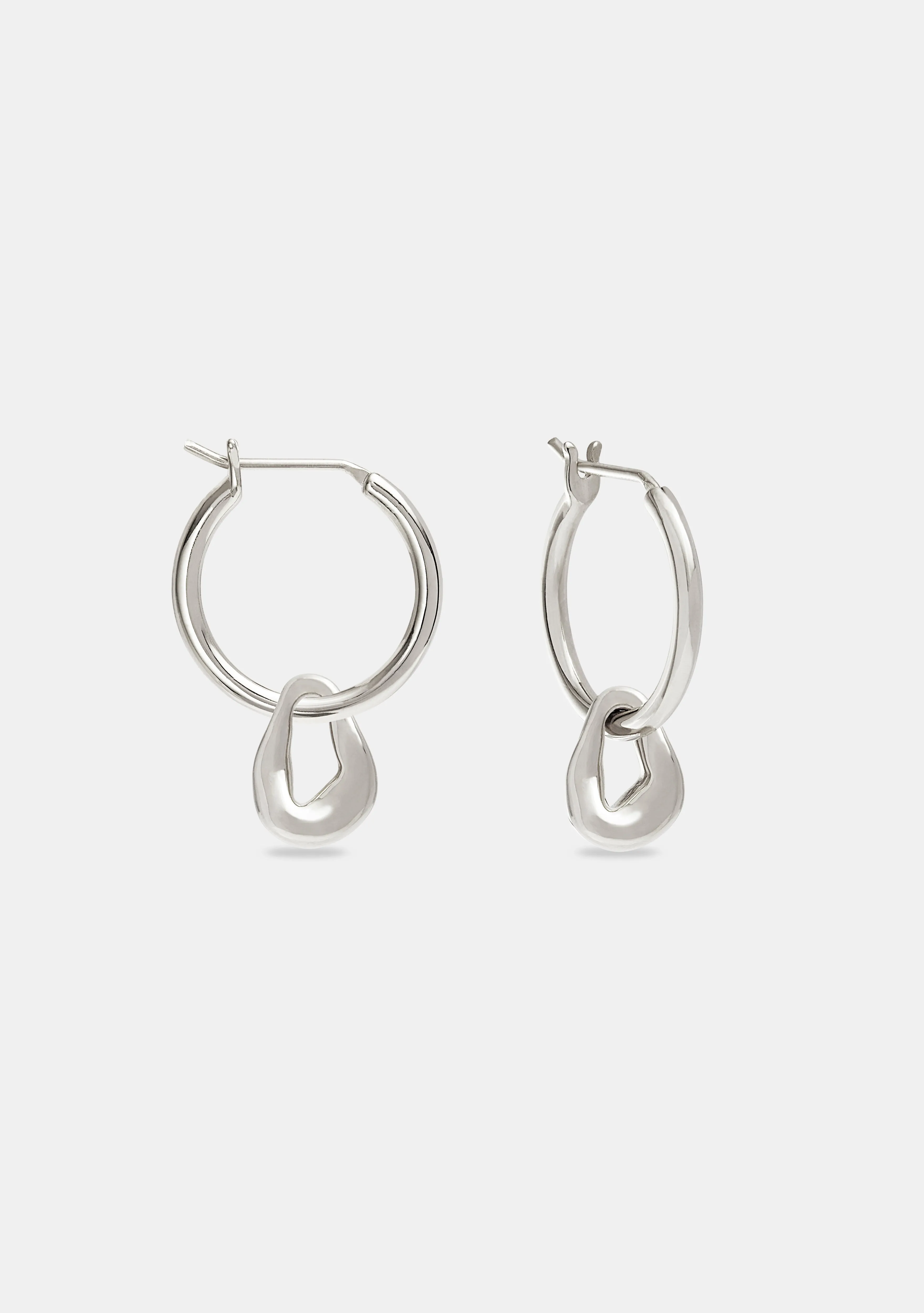 Miro Hoops - Silver