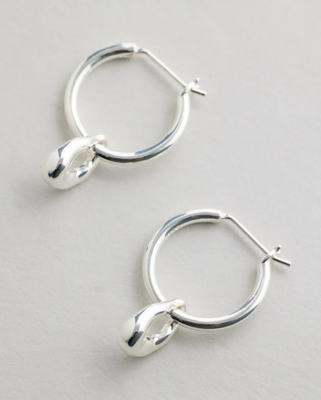 Miro Hoops - Silver