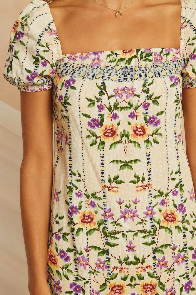 Oak Drive Dress Beige