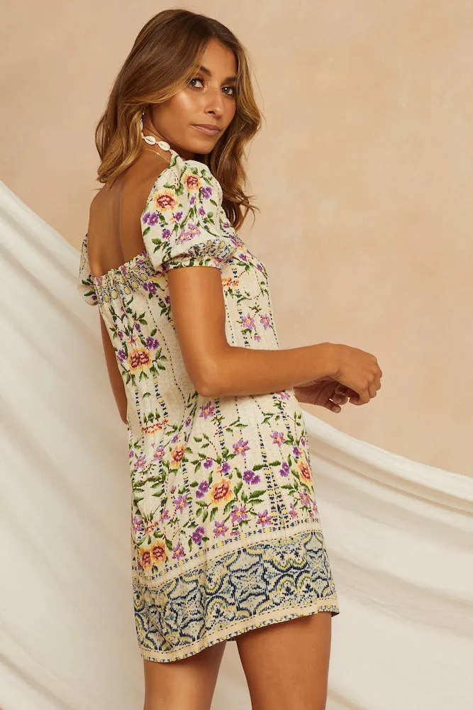 Oak Drive Dress Beige