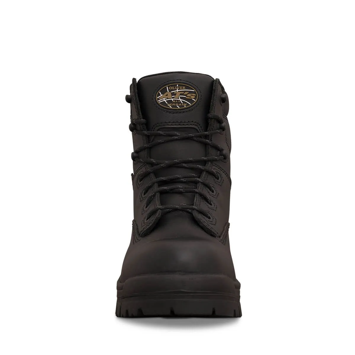 Oliver 45 Series Black, Wheat 150mm (6") Lace Up Boot