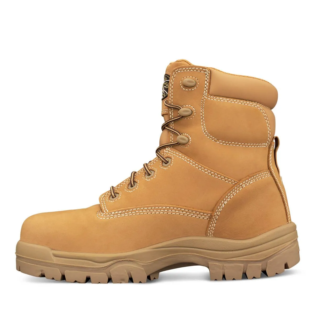 Oliver 45 Series Black, Wheat 150mm (6") Lace Up Boot