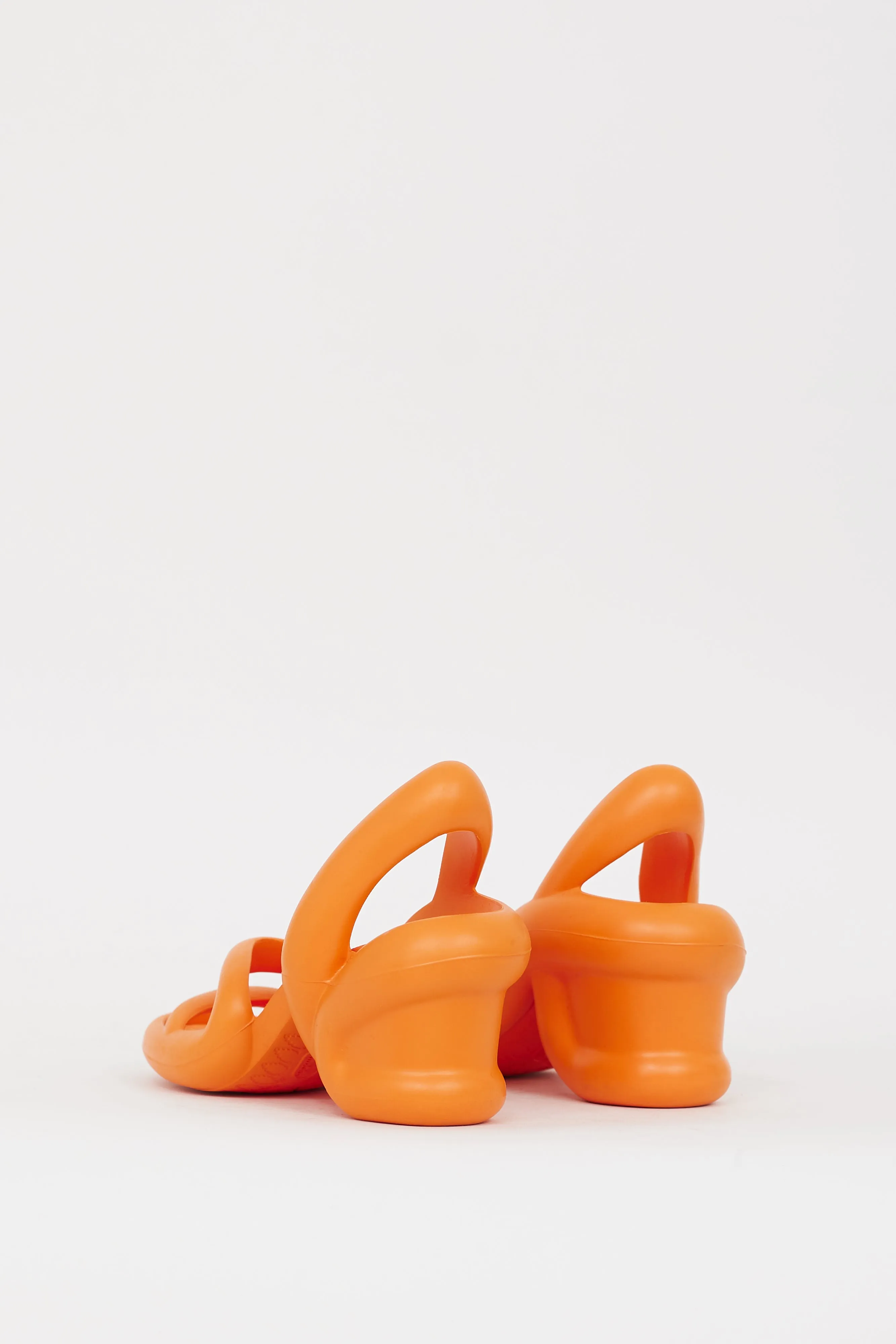 Orange Kobarah Slingback Heel