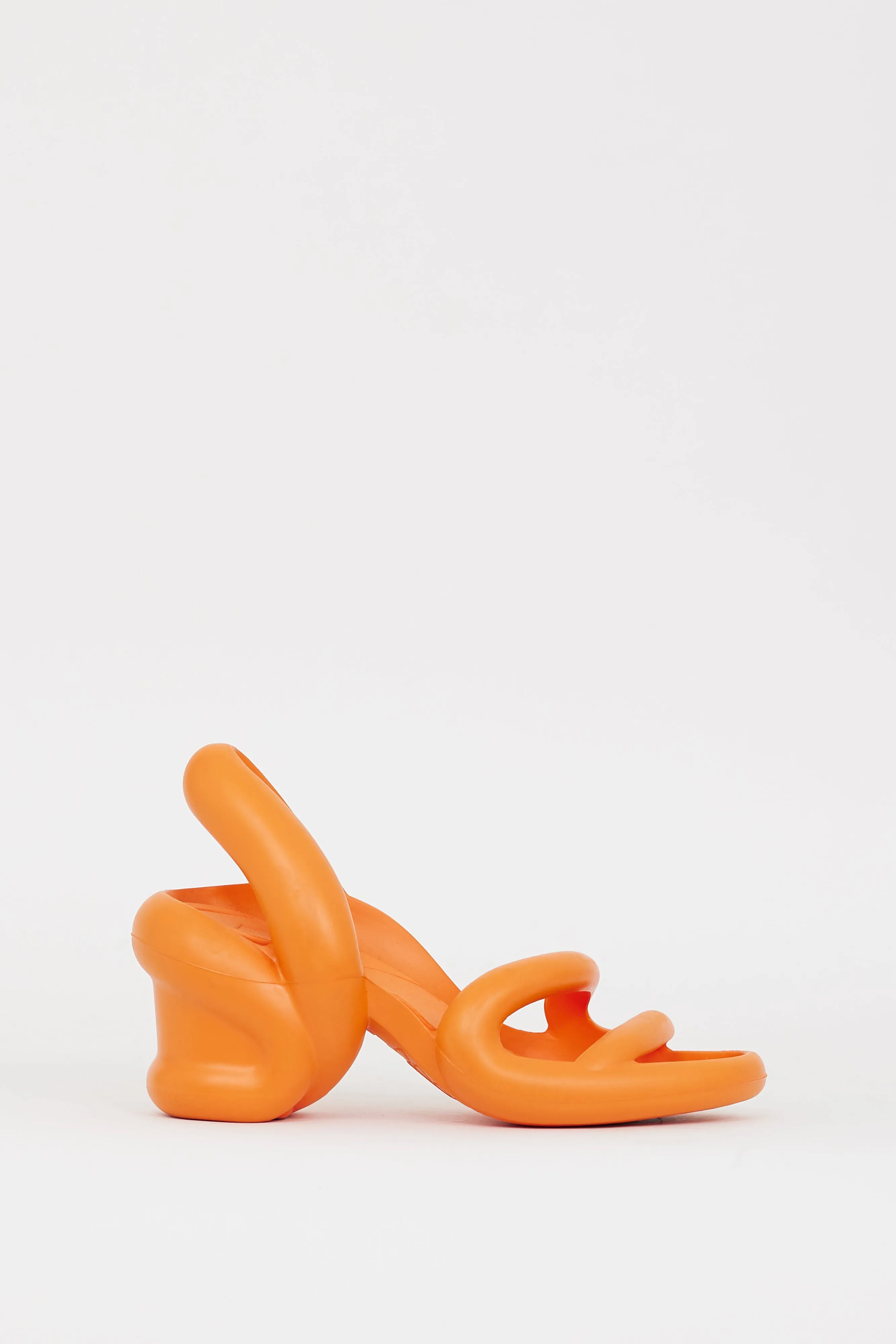 Orange Kobarah Slingback Heel
