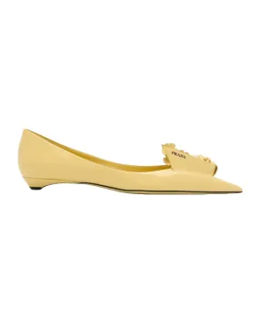 Prada Sculptural Floral 45Mm Kitten Heels
