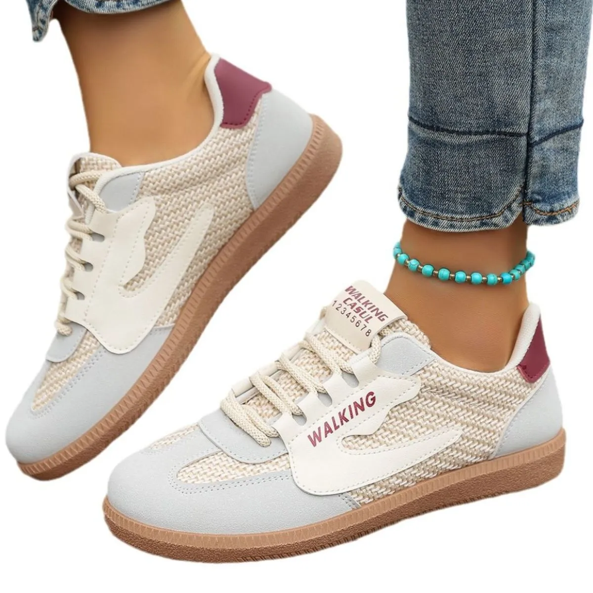Round Toe Flats Sneakers