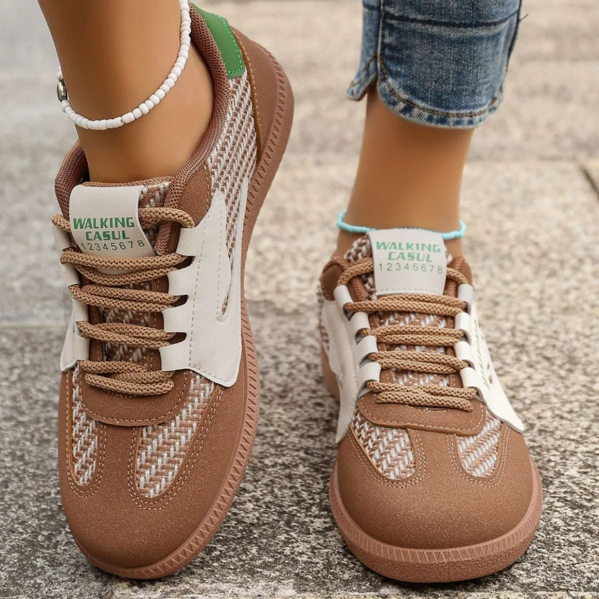 Round Toe Flats Sneakers