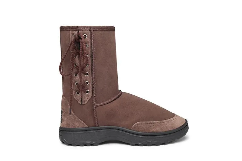 Rugged Short Lace Up UGG Boots