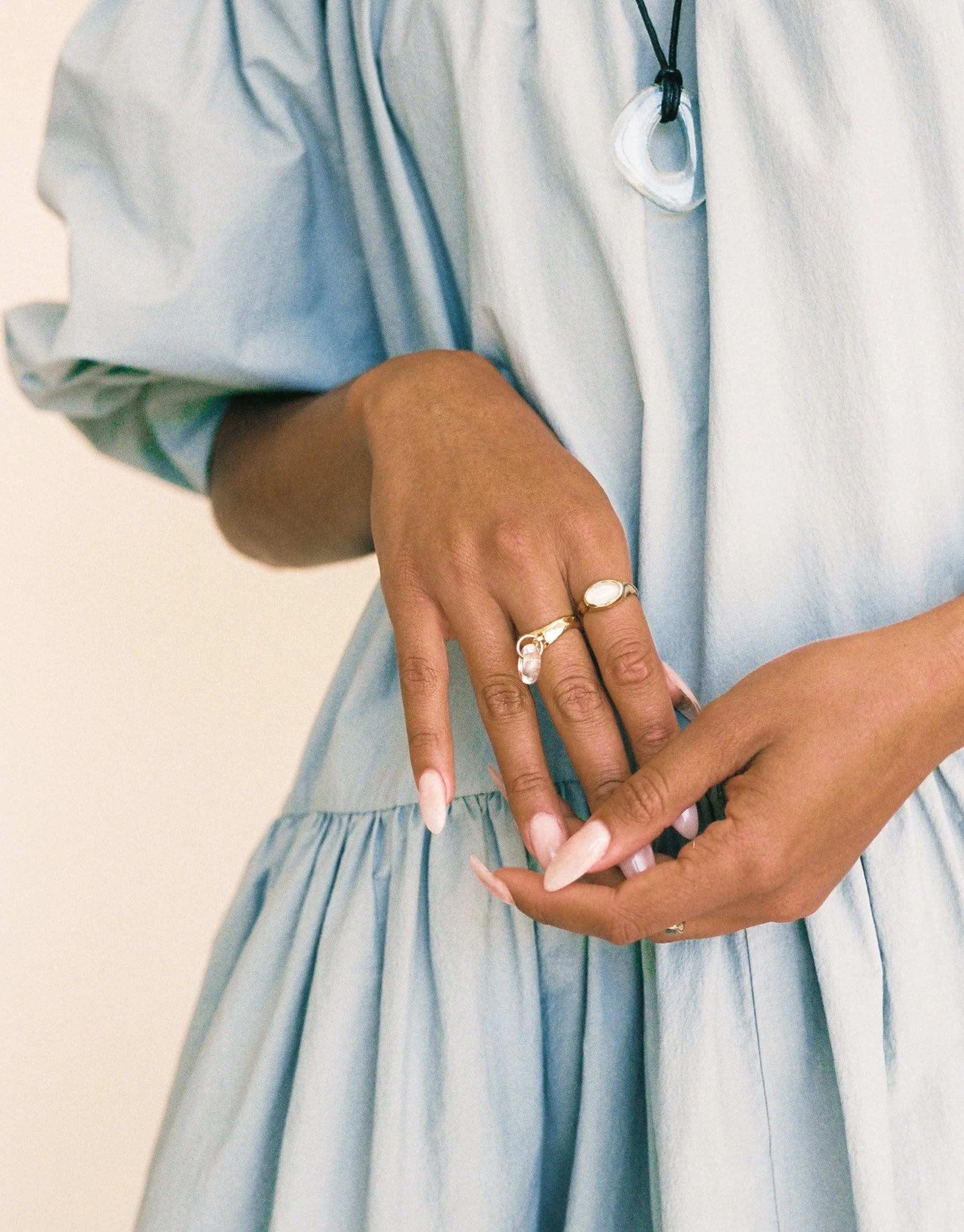 Sculptural Large Charm Necklace | A
