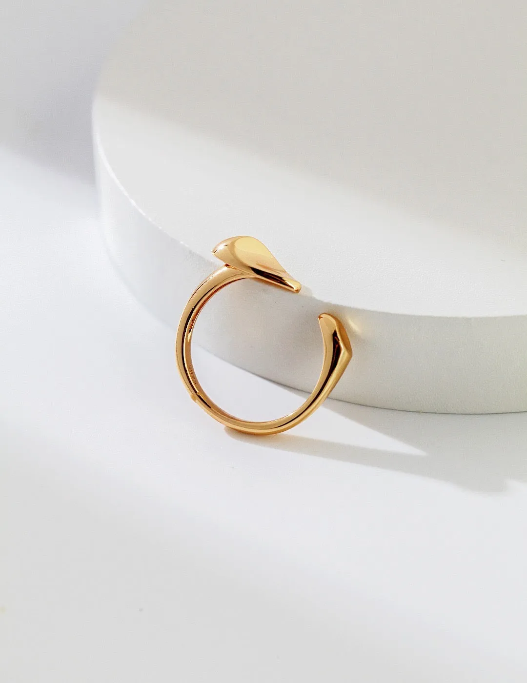 Sculptural Open Ring