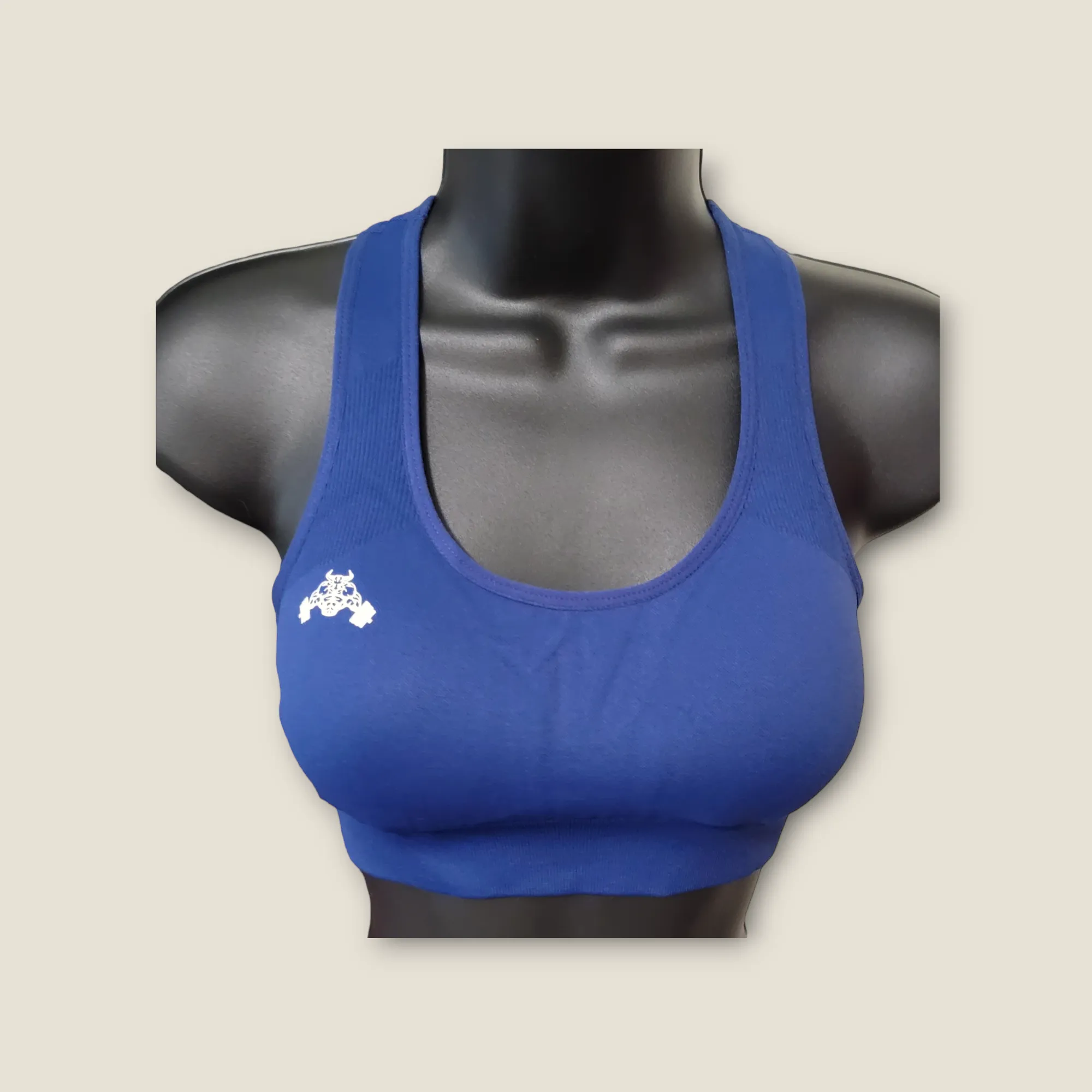 Seamless Sports Bra – Open Back, Breathable 4-Way Stretch