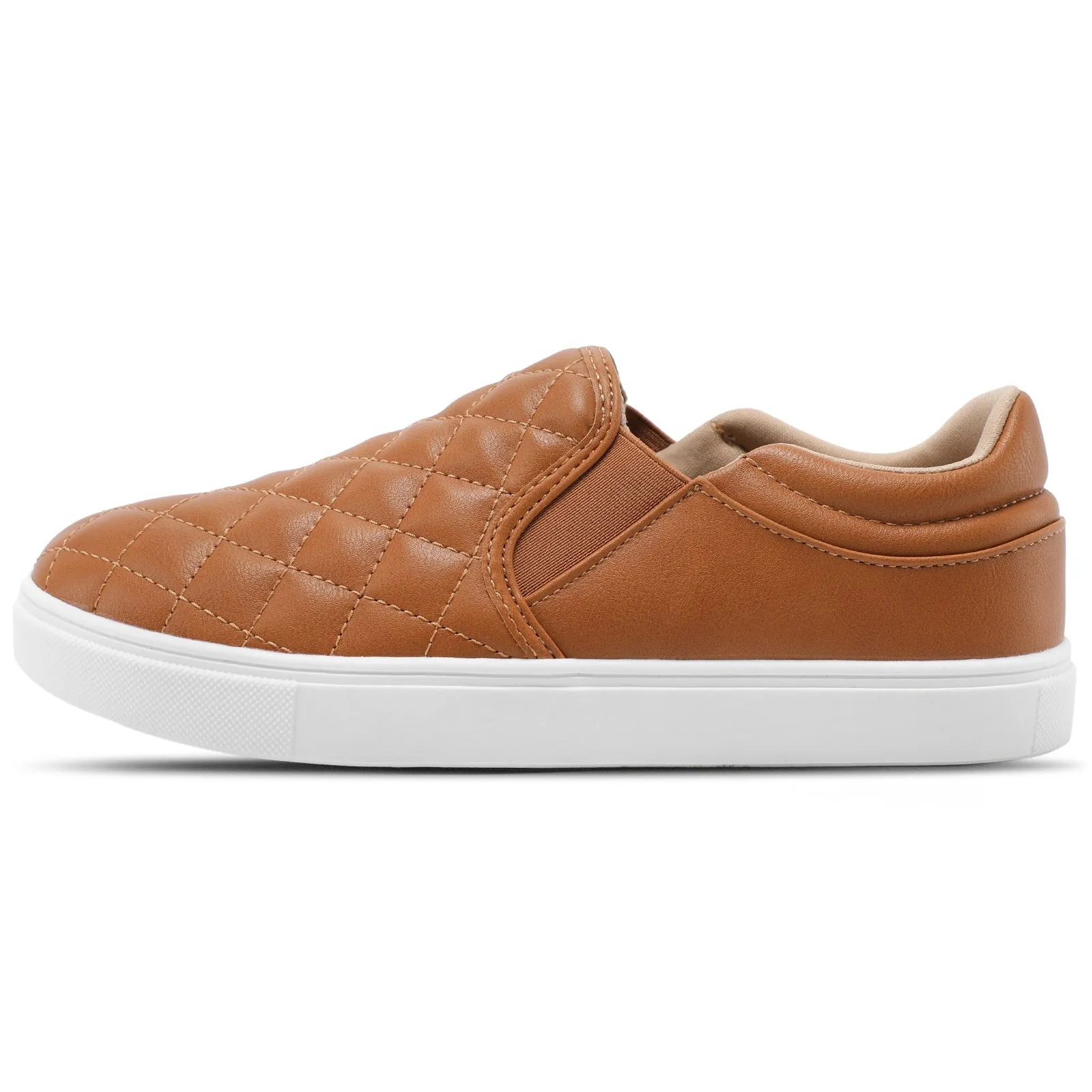 STQ Slip On Shoes for Women Fashion Sneakers Elees Quilted 2.0 Comfort Casual Fall Loafers