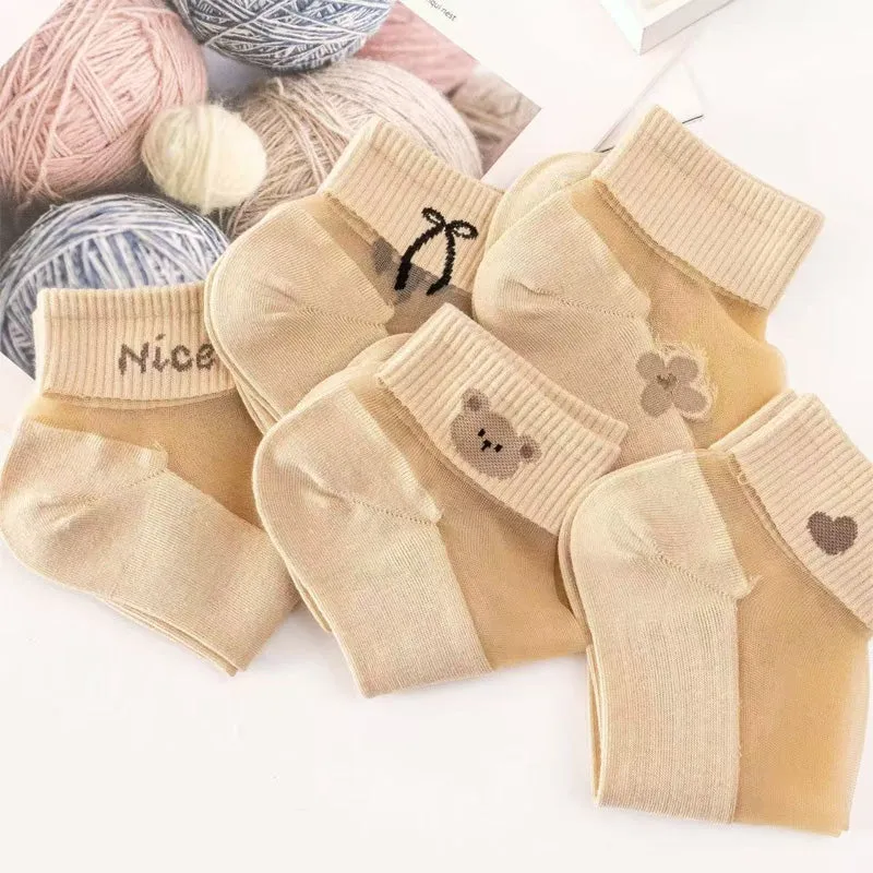 Summer SpecialsWomen's Breathable Mesh Patchwork Ankle Socks
