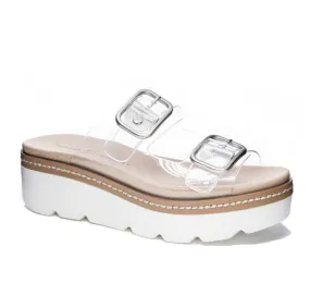 Surfs Up Sandal Clear