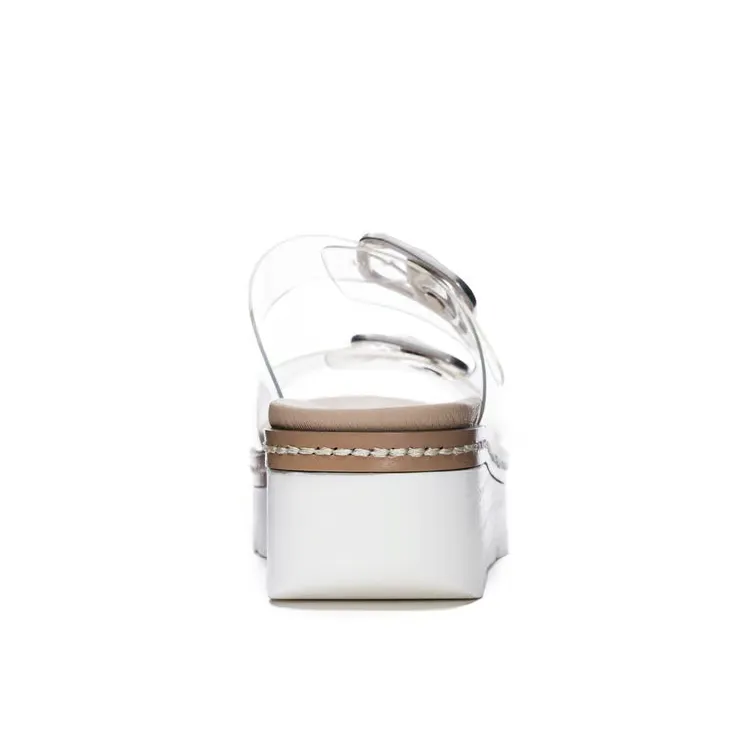 Surfs Up Sandal Clear