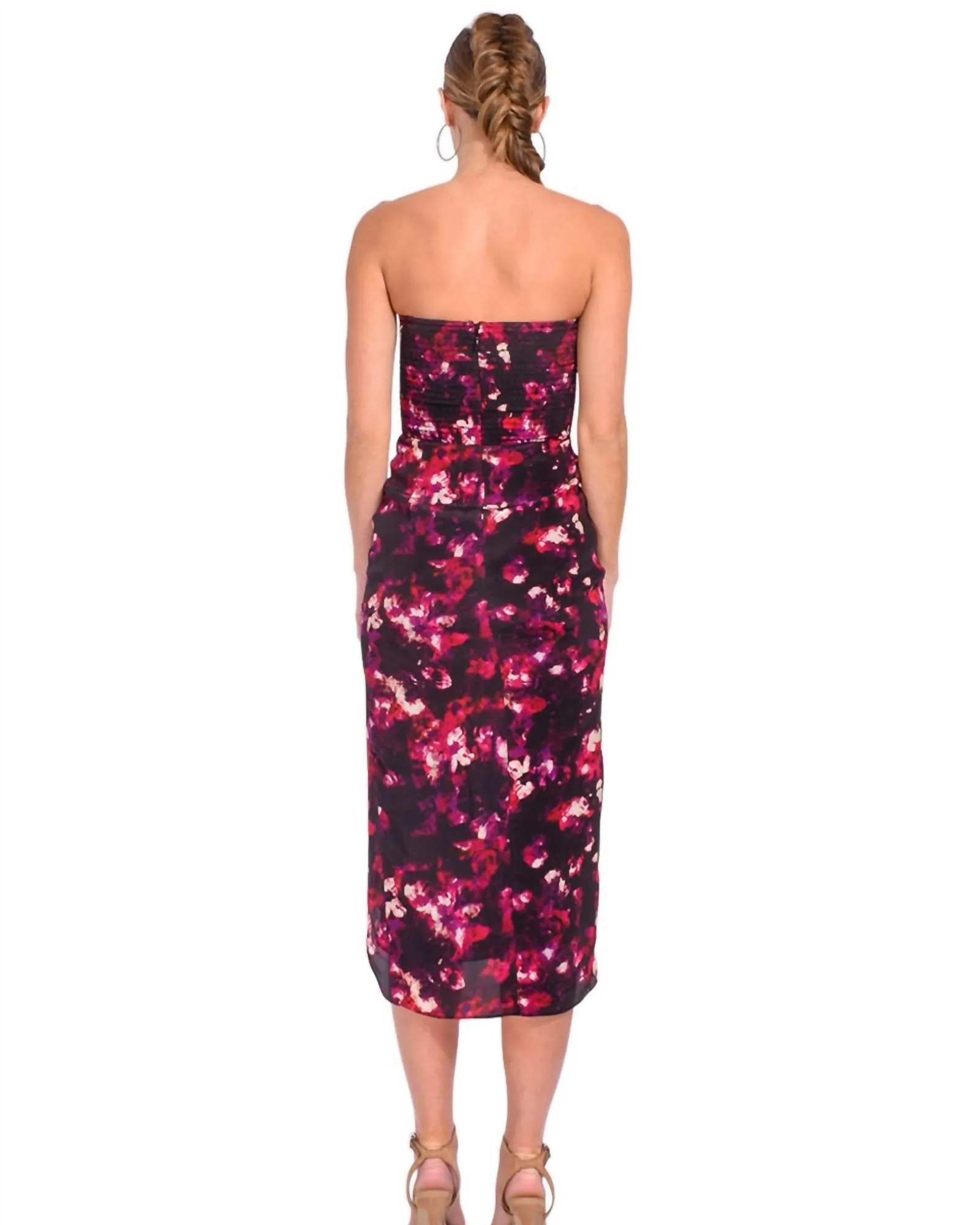 Vera Dress In Moody Floral | Moody Floral