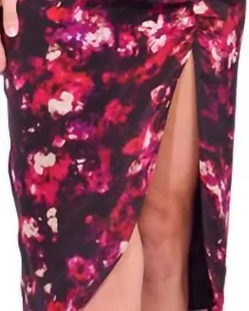 Vera Dress In Moody Floral | Moody Floral